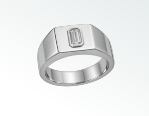 Чоловіча весільна обручка